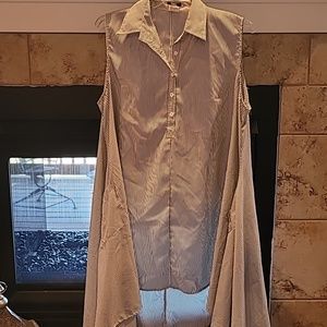 Striped blouse tunic